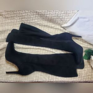 Black Knee High Boots